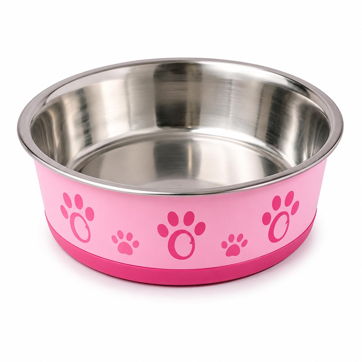 Payton Perry Stainless Steel Bella Pet Bowl | Durable, RustFree Food Bowl For Dog & Cats (Color May Vary, 1200Ml)