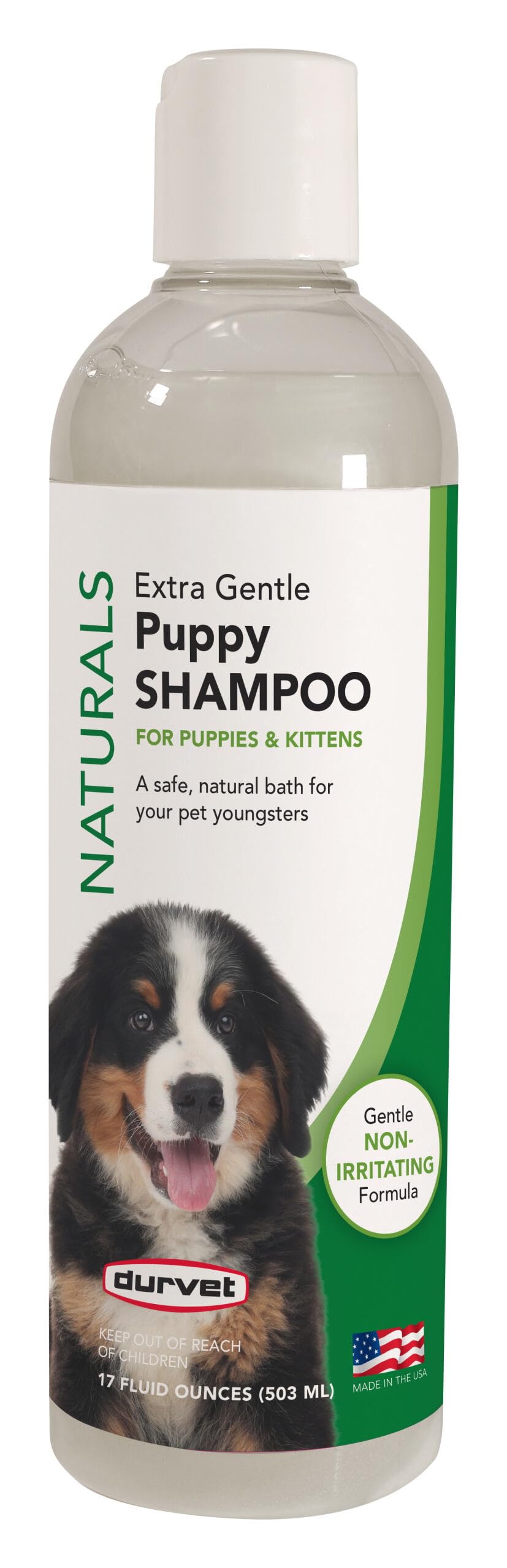 Durvet Naturals Puppy Shampoo, 17-Ounce, Pinks, Model Number: 011 51100