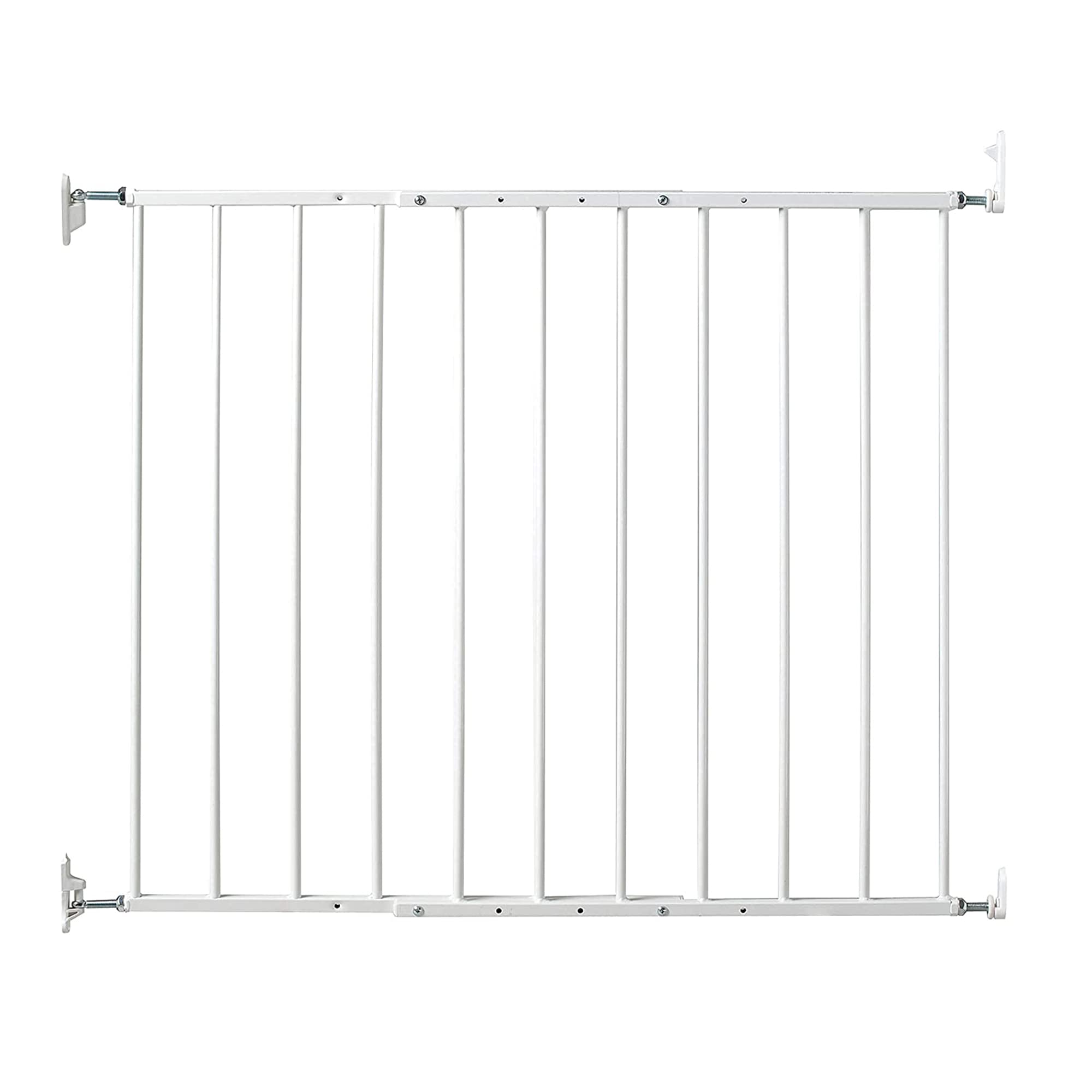 KidCo G2000 Safeway - Top of Stairs Quick Release Baby Gate (White)