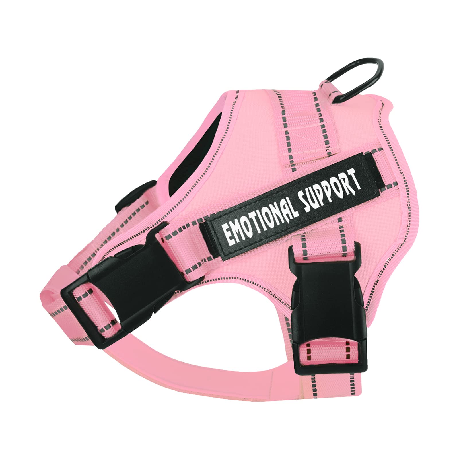 voopet Service Dog Harness, Emotional Support Pet Vest Harness, Reflective Breathable and Adjustable NoPull ESA Dog Harness for
