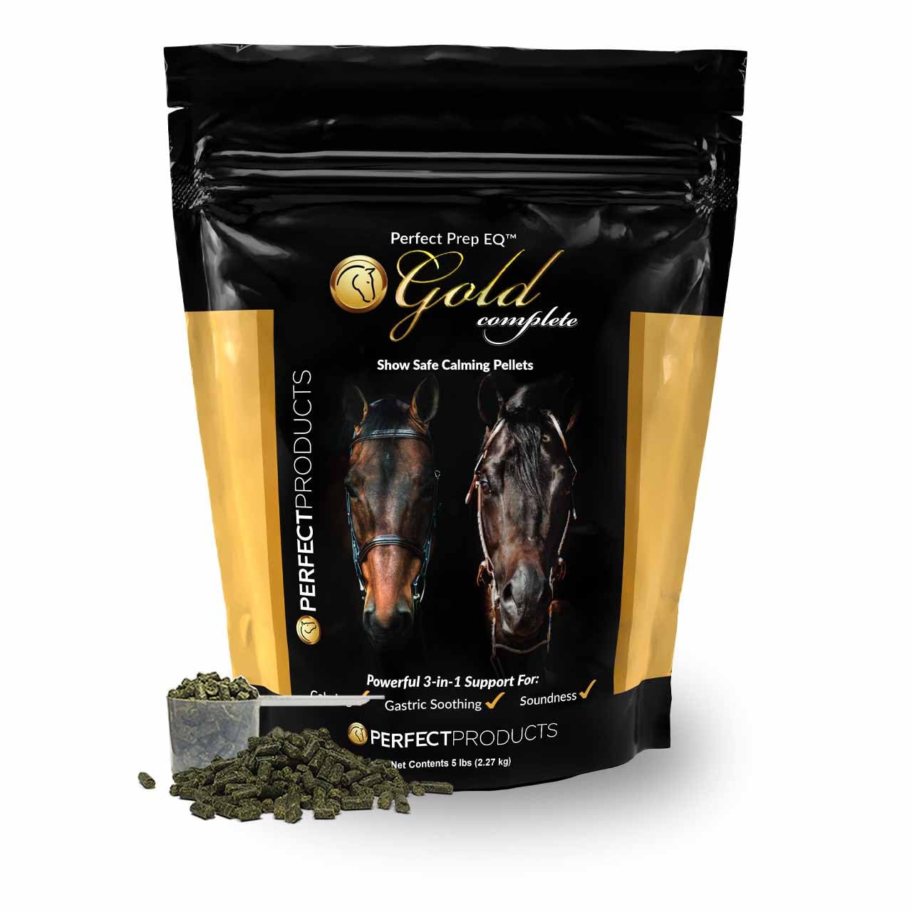 Perfect Prep EQ Gold Complete Calming Pellets (2LB)