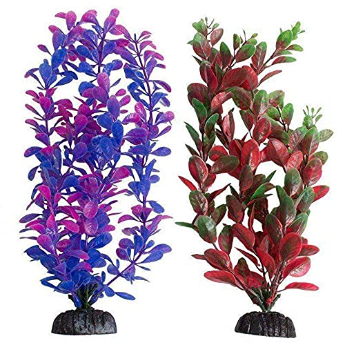 Aquatop Plastic Freshwater Aquarium Plant, Green Moss Ball, 5'' Wide