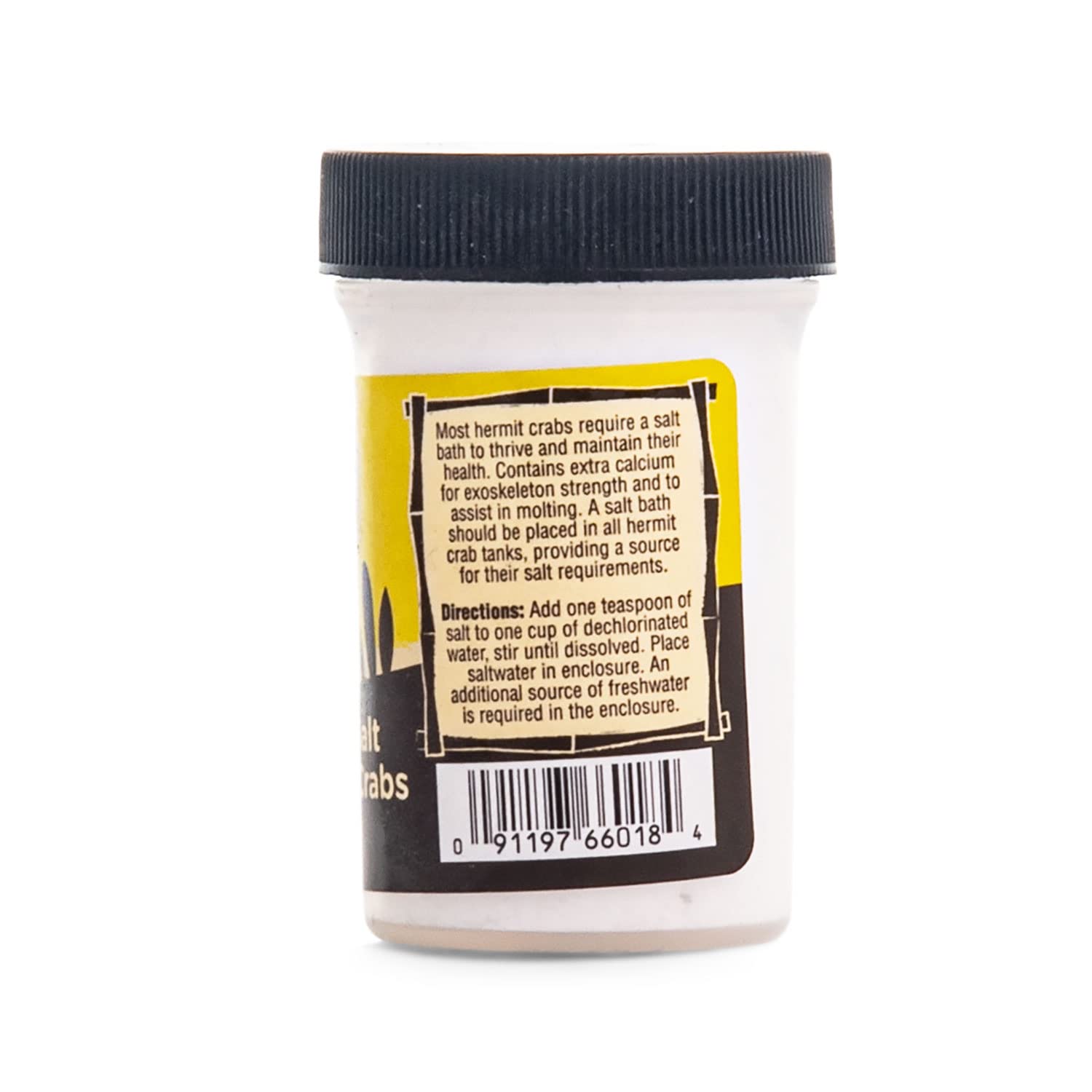 Flukers Soaking Salt for Hermit Crabs, 2.4 oz