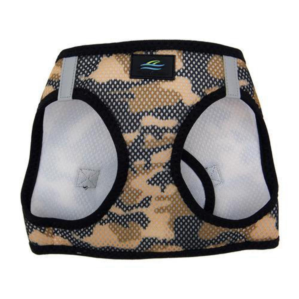 Doggie Design American River Dog Harness Camouflage Collection - Brown Camo S
