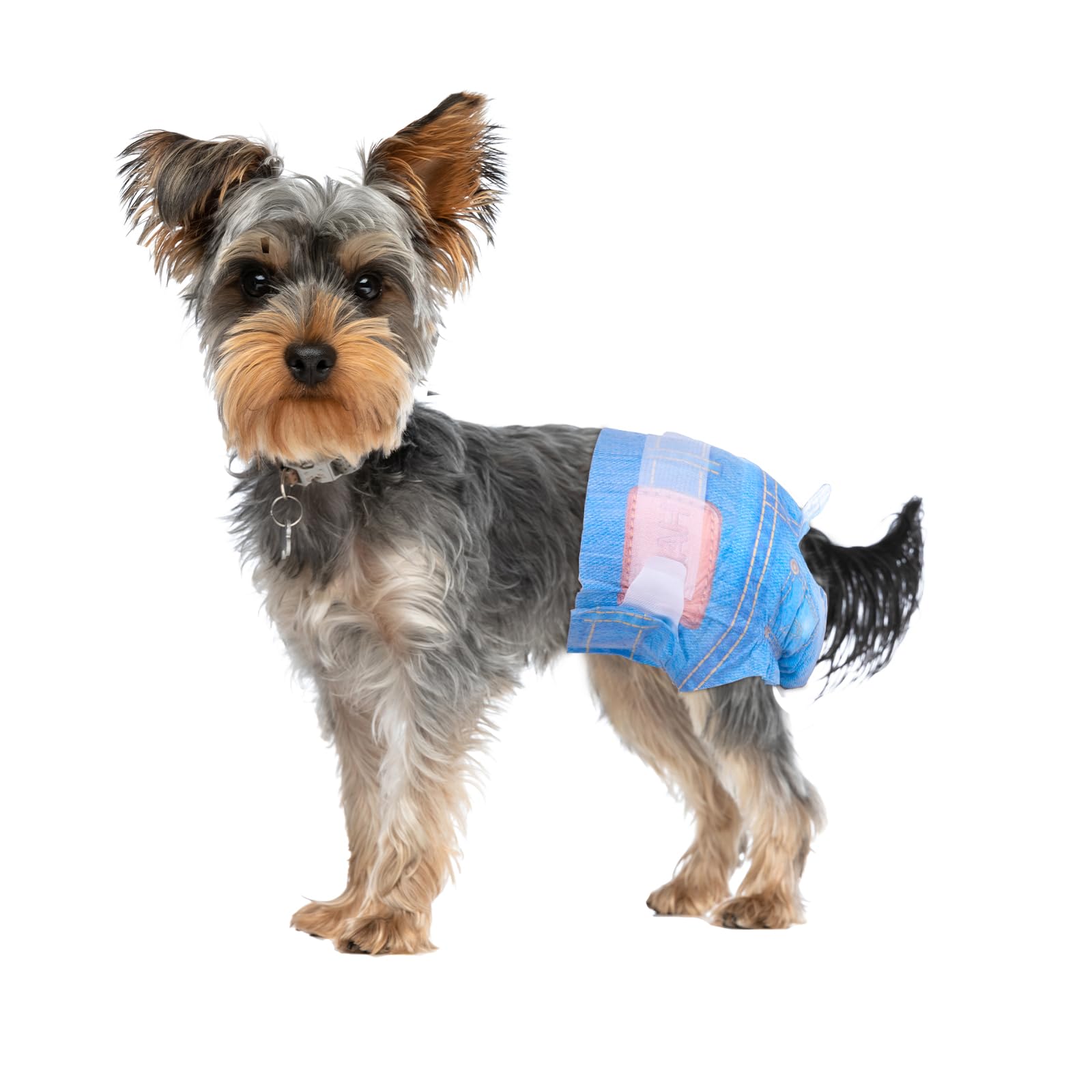 Pet Soft Dog Diapers Female - Disposable Dog Diapers, Cat Diapers For Female Cats, Puppy Diapers 16Pcs Small