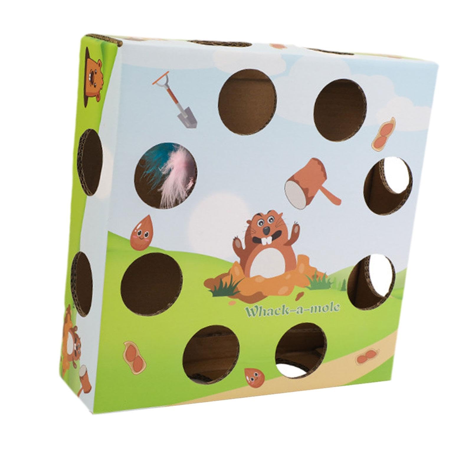 Myaddiction Cat Teaser Box Toy Practical Interactive Toy For Pet Supply Playing Exercise