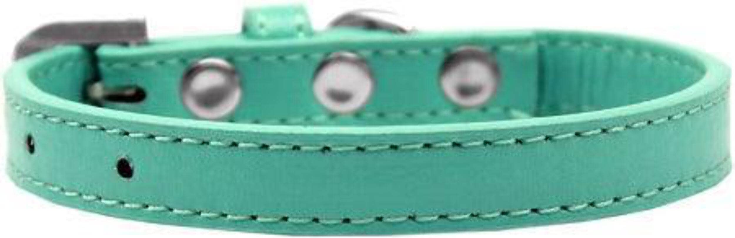 Mirage Pet Products 509-2 BPK-16 Wichita Plain Dog Collar, Bright Pink, Small