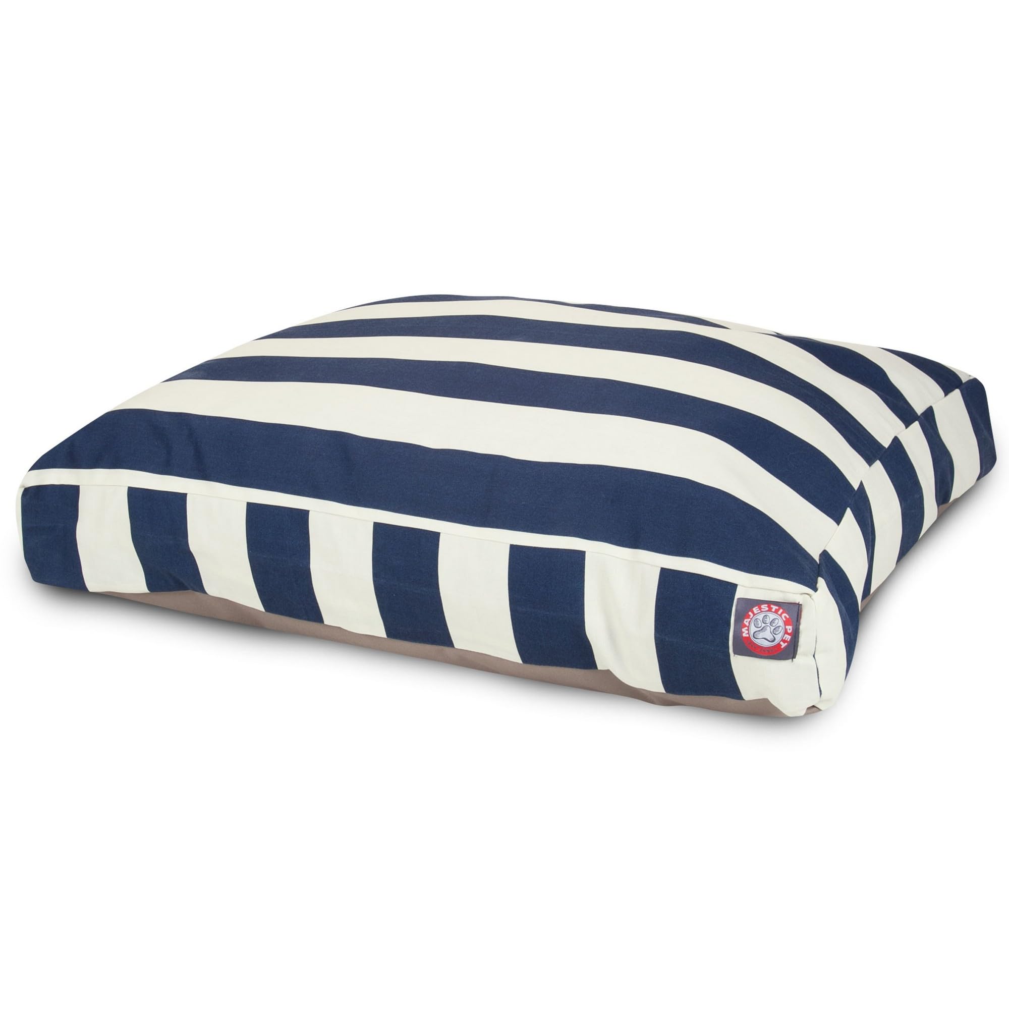 Majestic Pet Shredded Memory Foam Dog Bed Small With Removable Washable Cover - Rectangle Orthopedic Dog Bed-Durable Dog Crate B