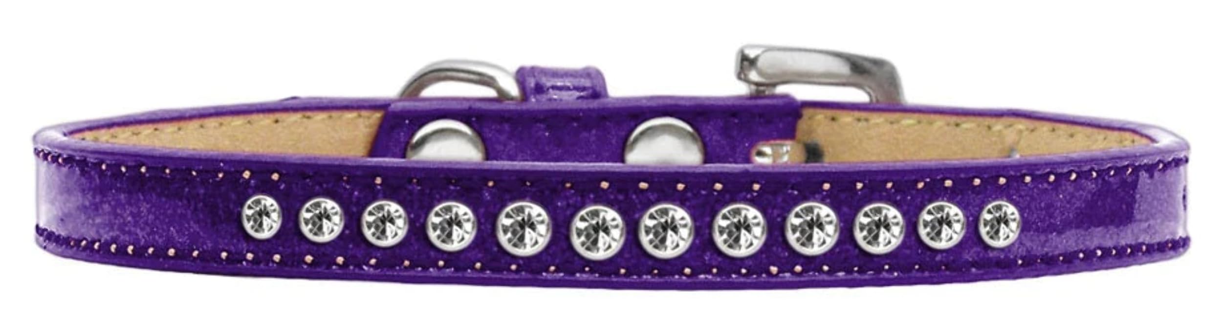 Dog, Puppy & Pet Ice Cream Collar, Clear Crystal Rimsets Black 8