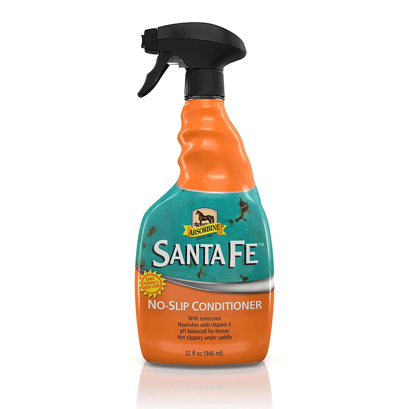 Absorbine Santa Fe Coat Conditioner & Sunscreen, Non-Slippery Formula, 32Oz Spray