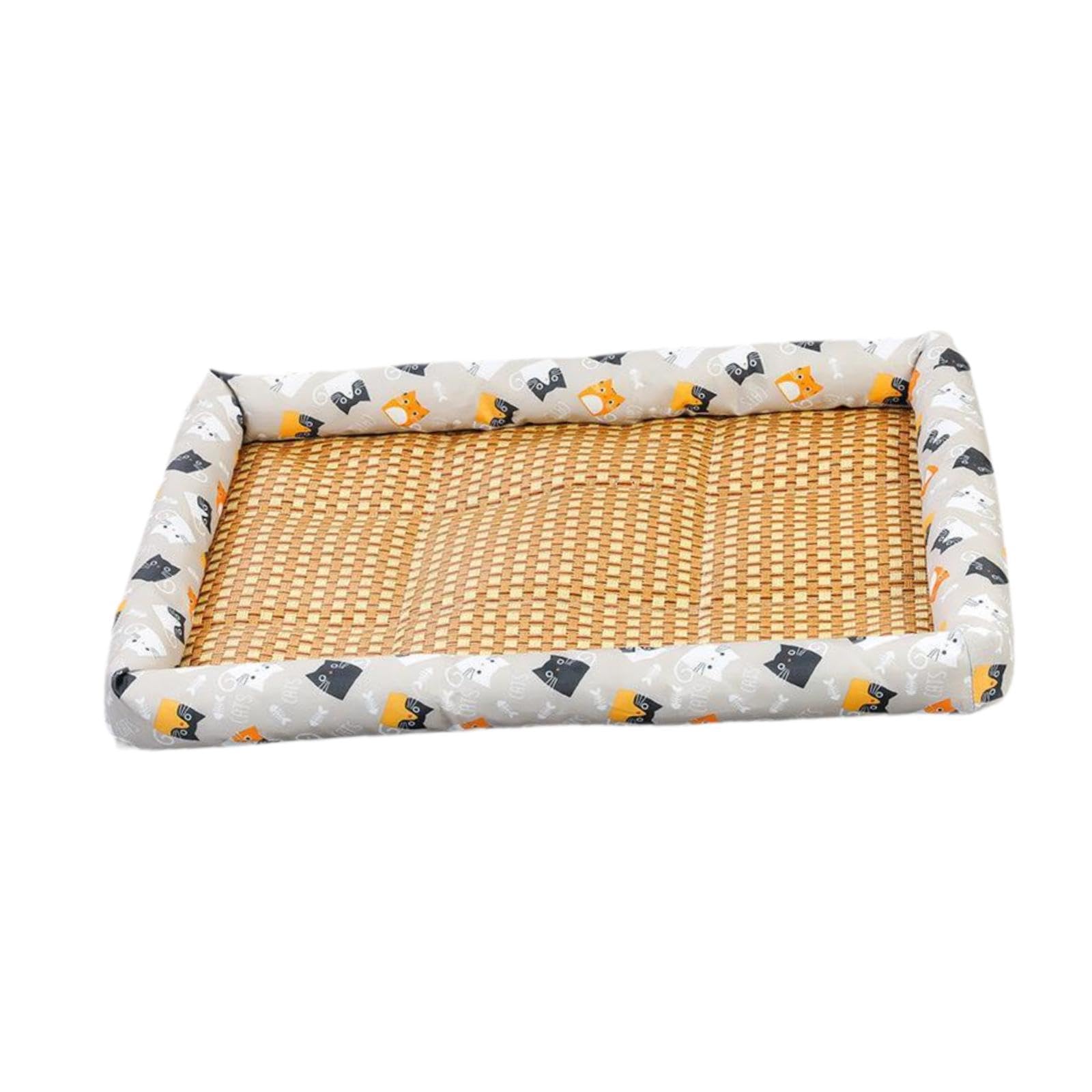 APIRILY Pet Cooling Mat Outdoor Indoor Self Cooling Pad Cool Mat for Cats Puppy Gray Cat 90x70cm | Pet Supplies | Dog Supplies |