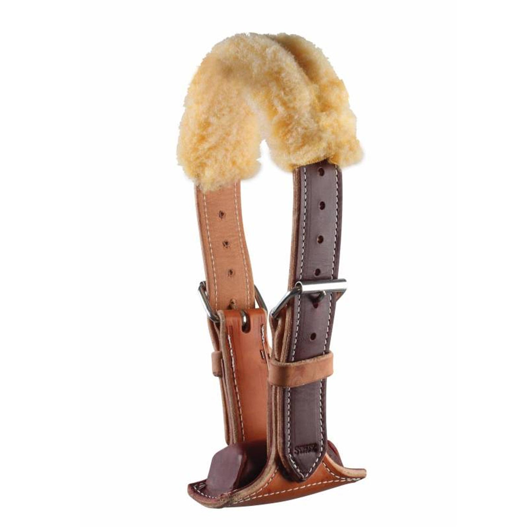 Professionals Choice The Dare Cribbing Control Collar | Durable Leather Cribbing Prevention for Horses | Fully Reversible Adjus