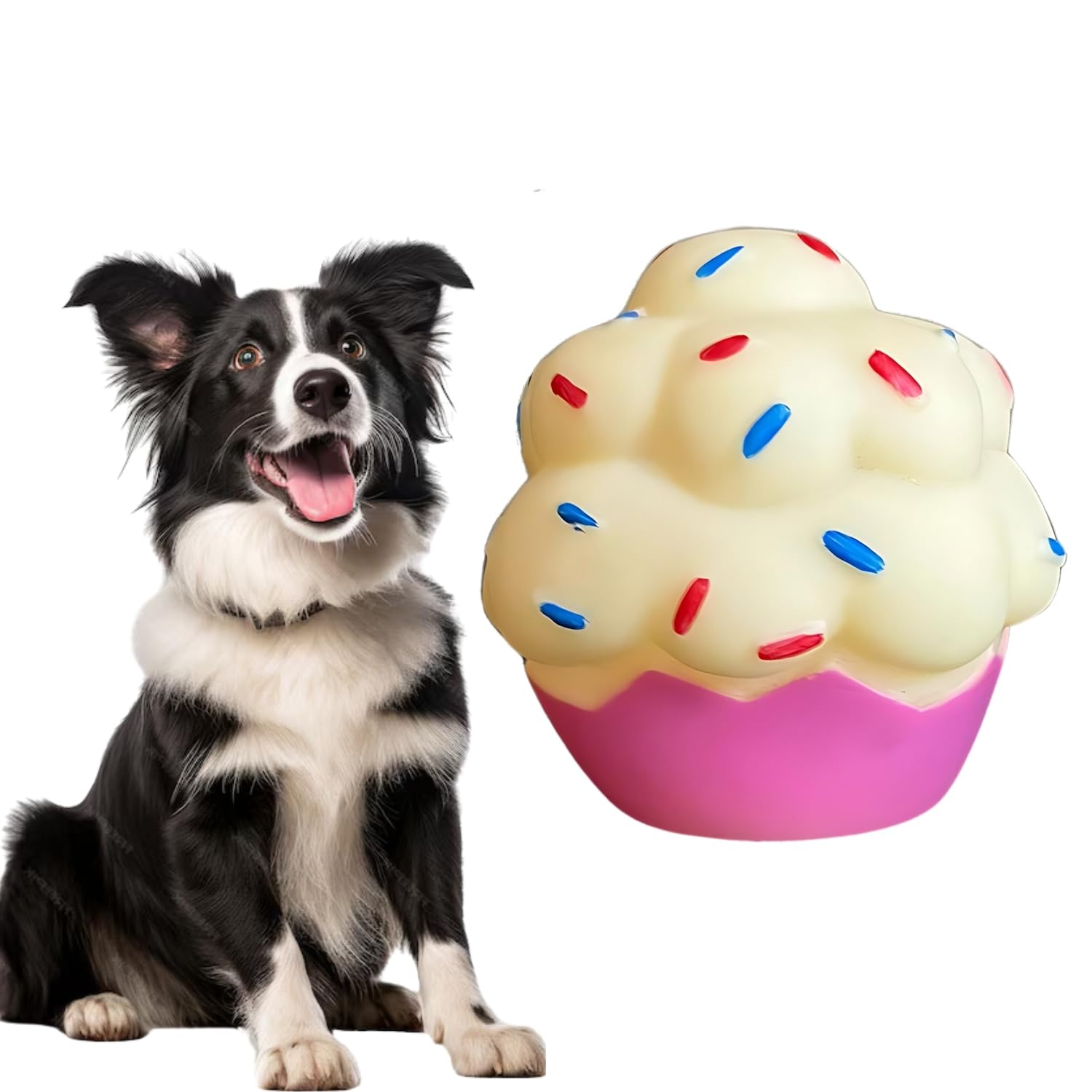 Western Era Muffin Squeaky ToyInteractive Plush Toy, Unleash Fun In Your Furry Friend, Buddy For Dog & Cat, Perfect For Playtim