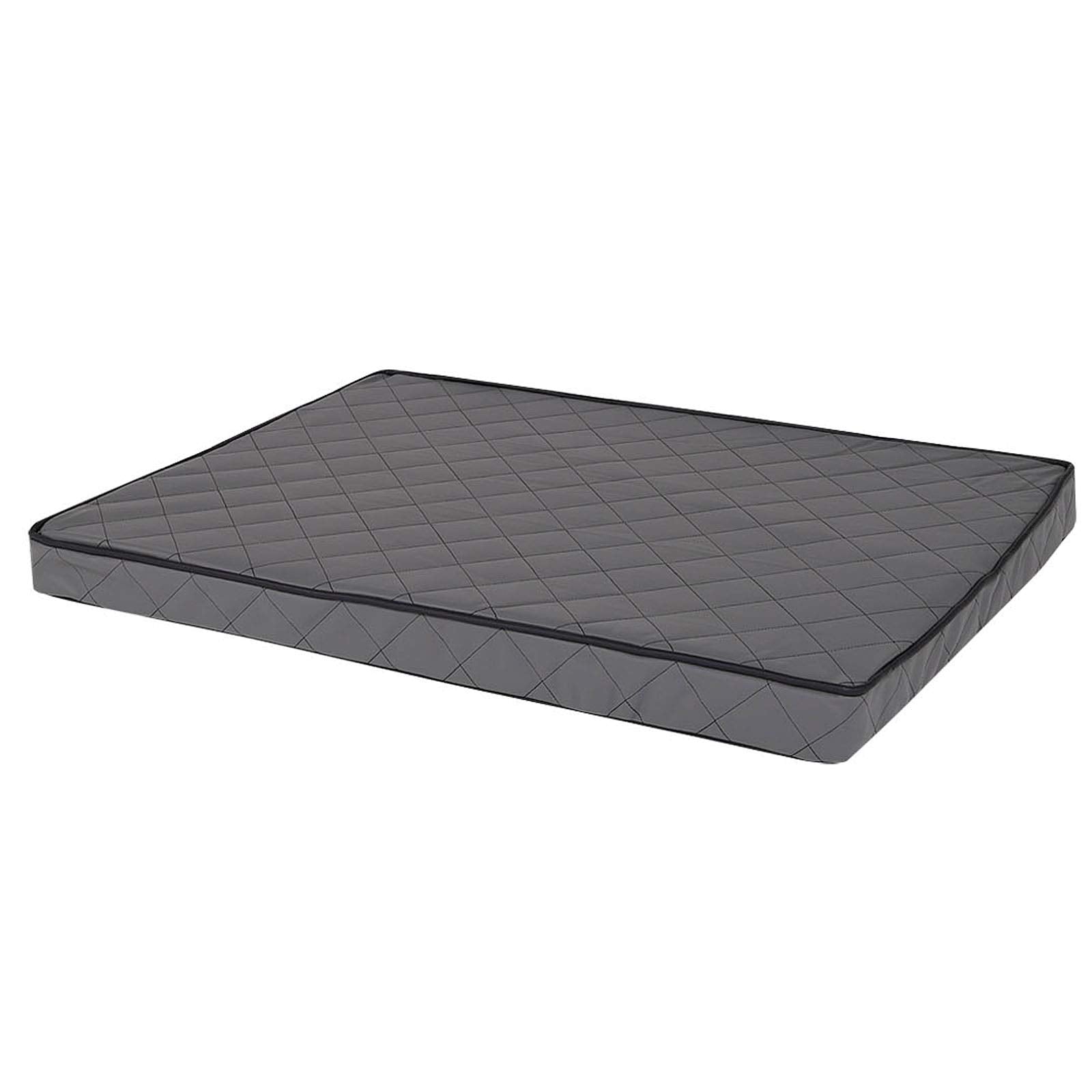 lionto Orthopaedic Dog mat with Memory Foam, JointFriendly Dog Cushion Made of EasyCare Imitation Leather, 31,5x21,7 in Quilte