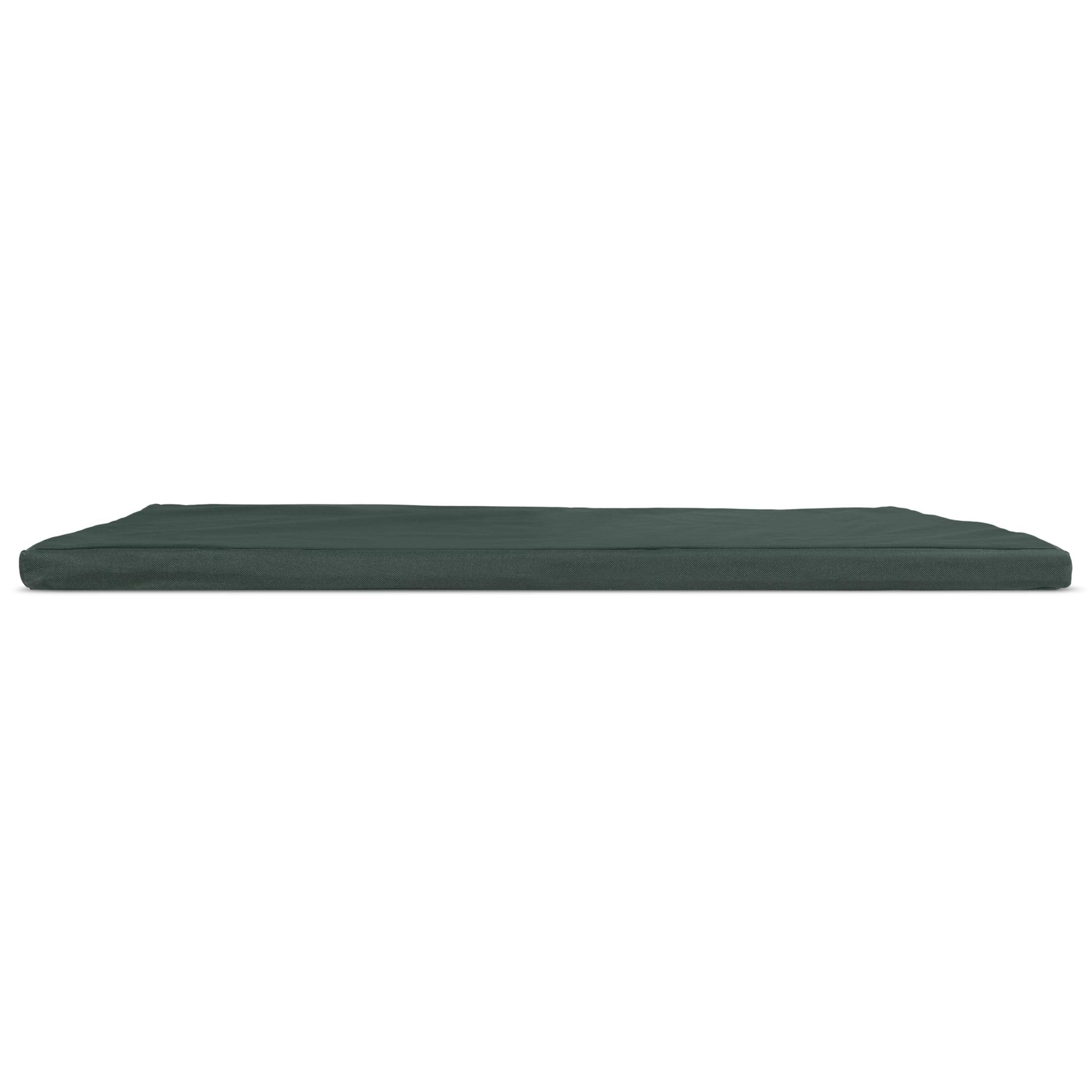 Furhaven Water-Resistant Dog Bed for Large/Medium Dogs w/ Removable Washable Cover, Perfect for Crates & Kennels, For Dogs Up to