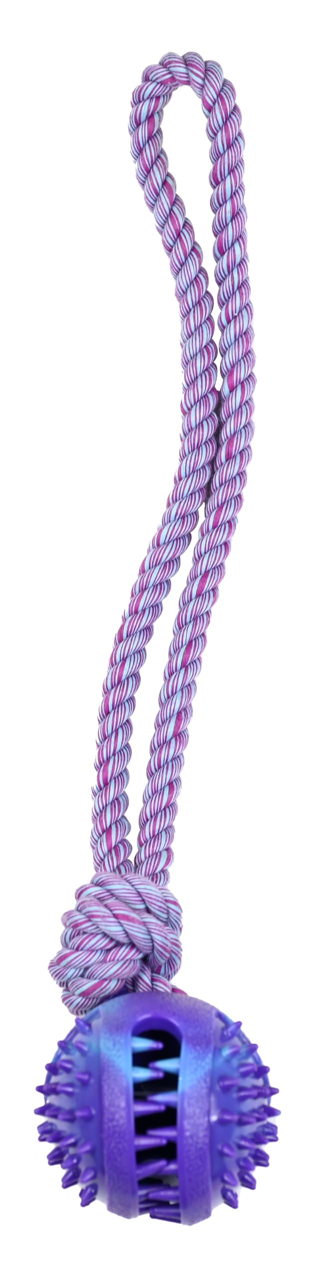 Pawpaya Ropey Wopey Rope + Tpr Fetch Dog Toy
