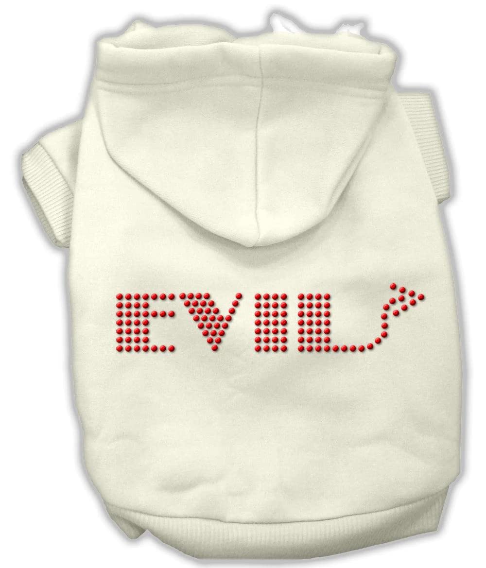 Mirage Pet Products 12-Inch Evil Hoodies, Medium, Pink