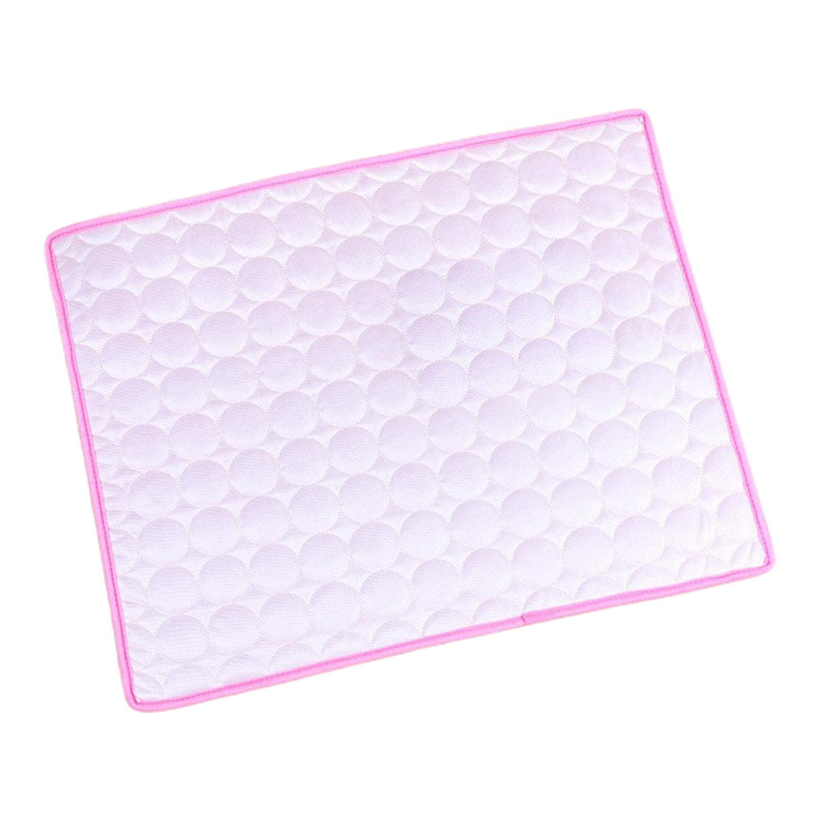 MERISHOPP Dog Cooling Mat Summer Dog Cooling Pad Sleeping Pad for Car Travel Dogs Cats Pink S Dogs | Cats | Puppy | pet | Rabbit