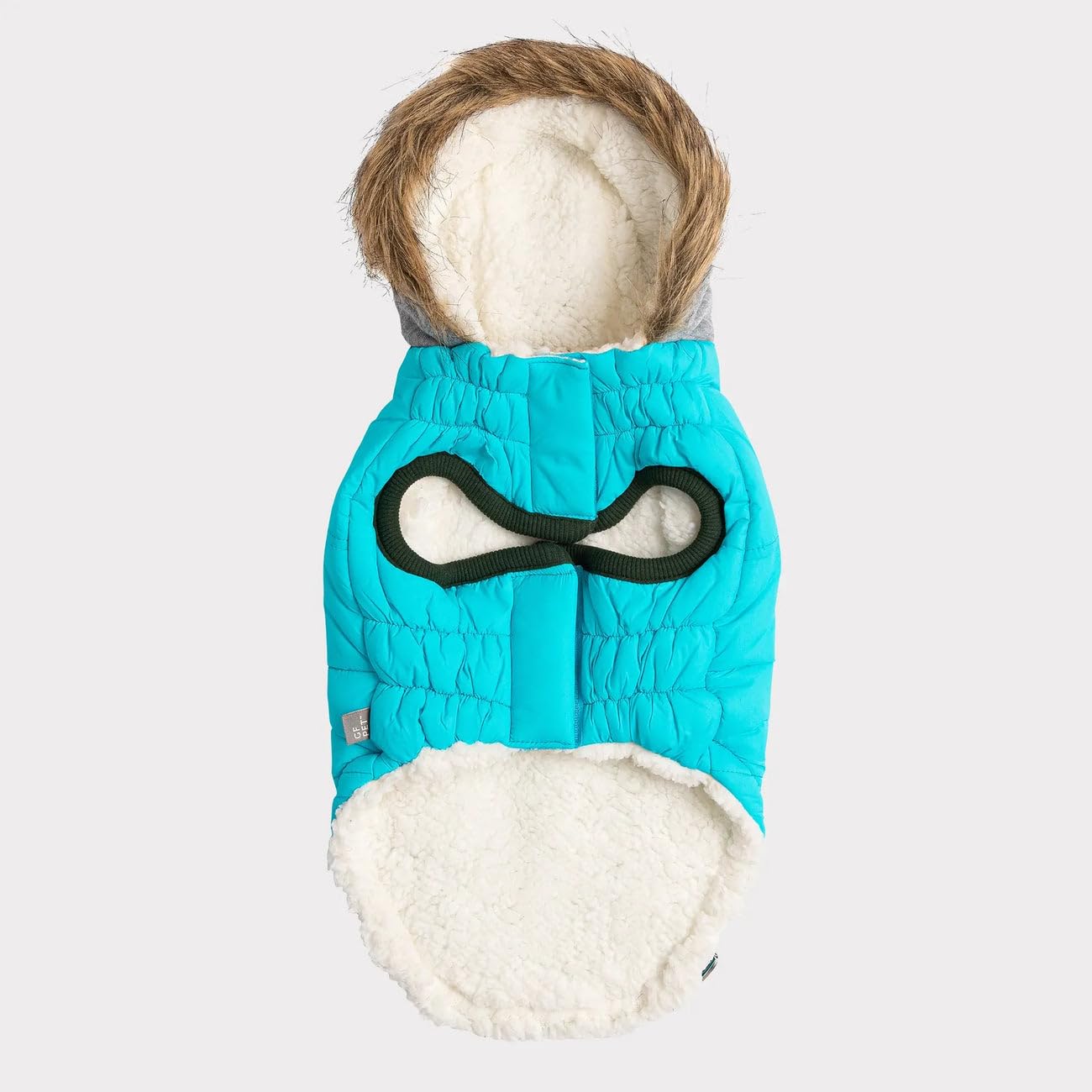Gf Pet - Winter Sailor Parka - (Large, Aqua)