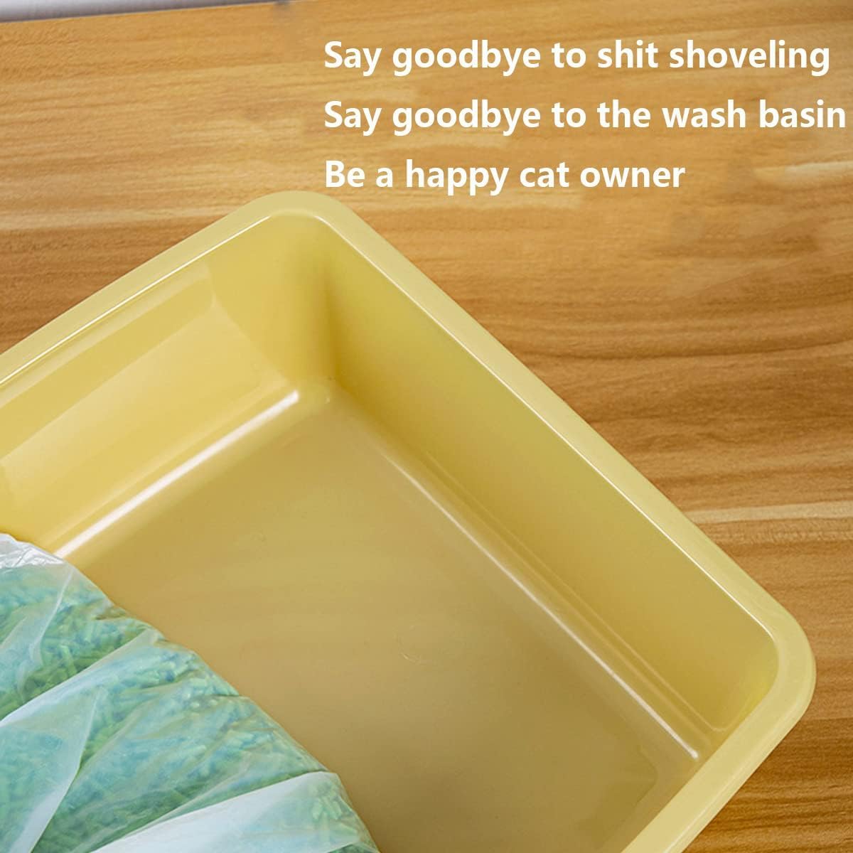 Cat Litter Box Liners 10 Count Drawstring Extra Durable Pet Cat Pan Liners Cat Waste Litters Bags Kitty Litter Box Bag Pet Cat S