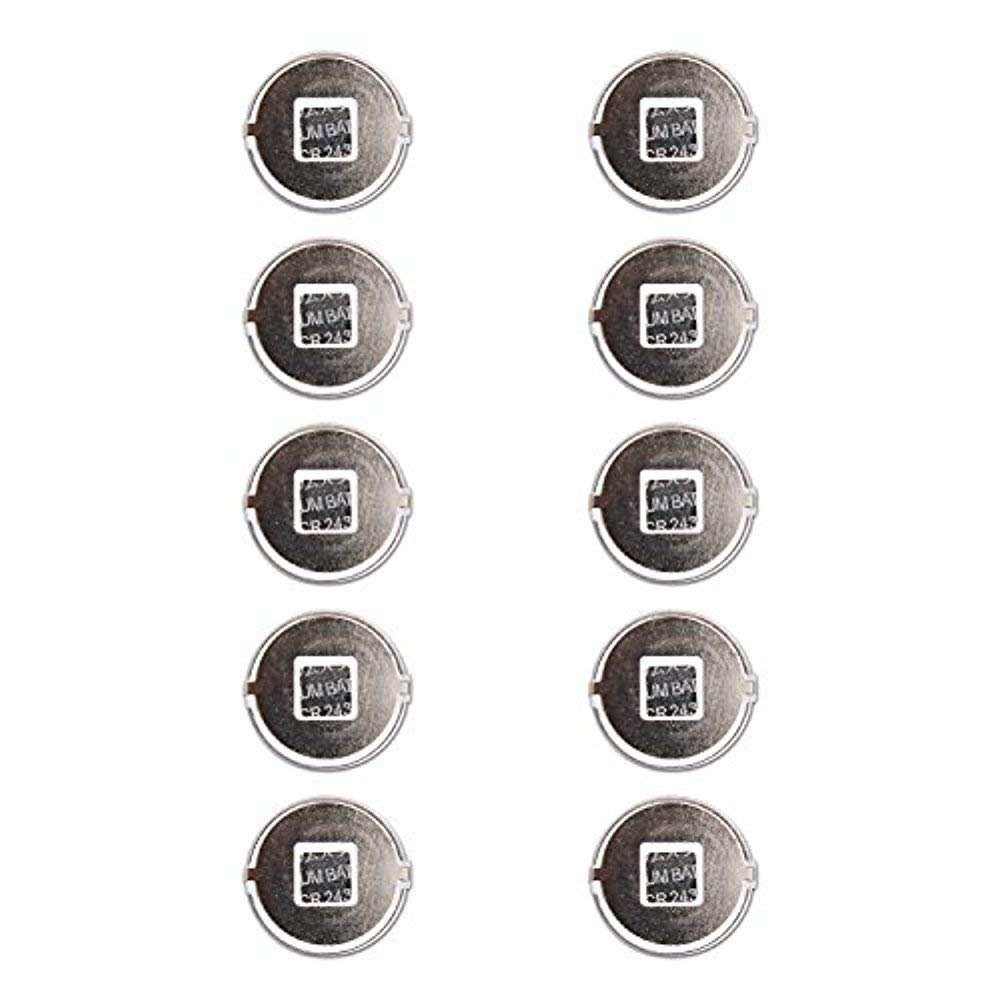 Aok 10 Pack Non-Oem Battery Compatible With High Tech Pet Electronic Collar Model Ms-4 And Ms-5