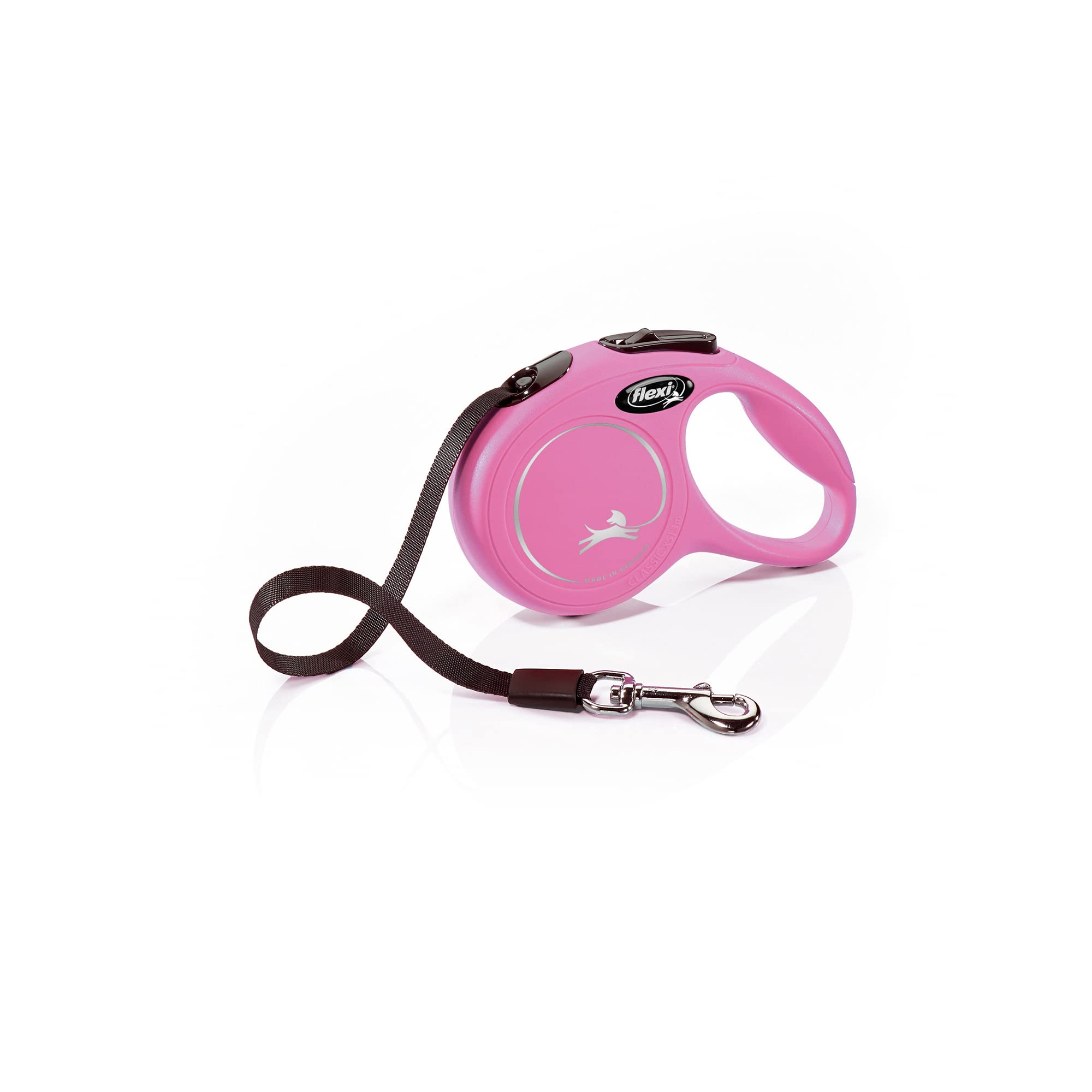 Flexi Roll-Leine New Classic XS Gurt 3 M Blau Fr Hunde, Katzen Und Kleintiere Bis Max. 12 kg, Multicolor, Youth X-Small/16