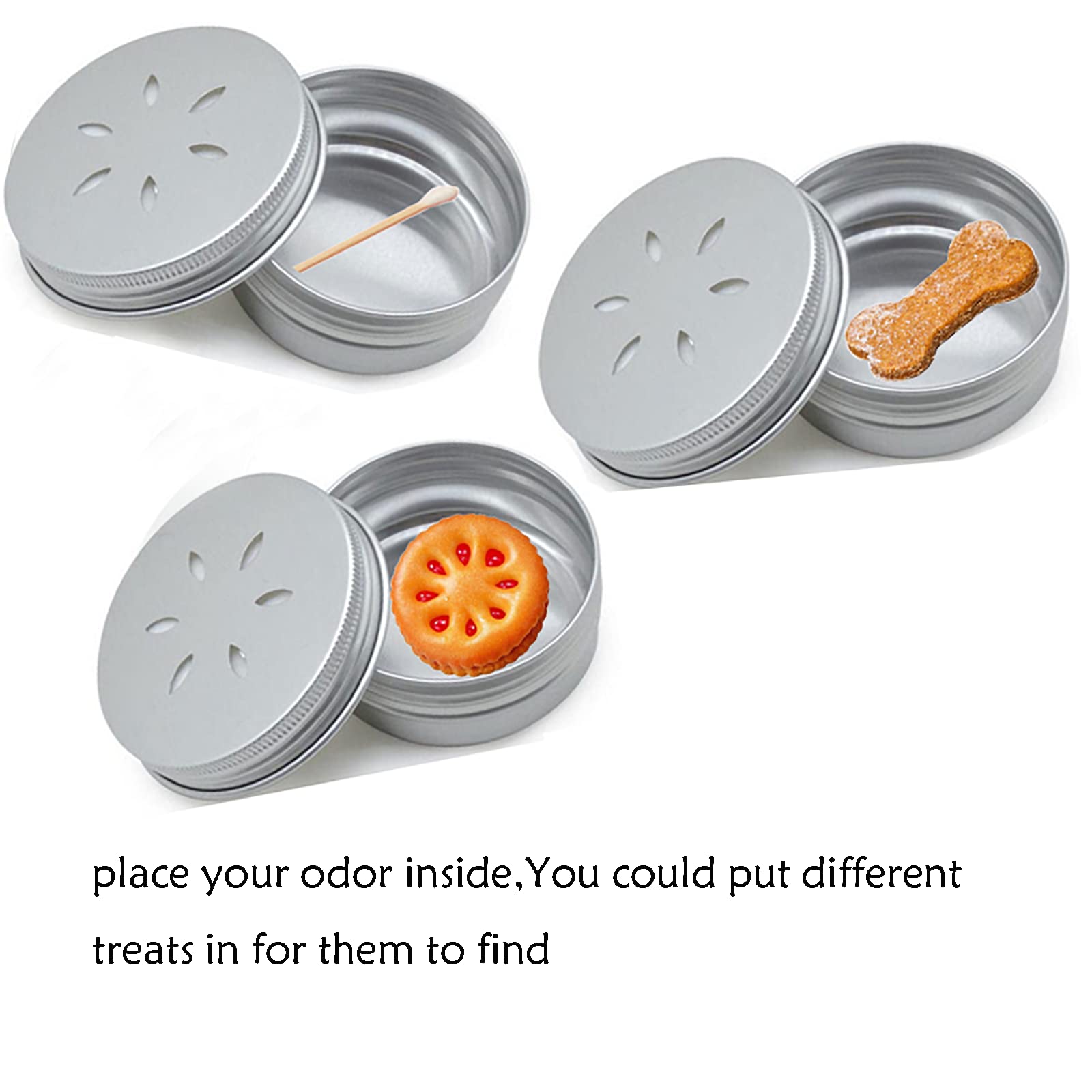 CHENGXINWENHUA Dog skent Work tins 6 Pack