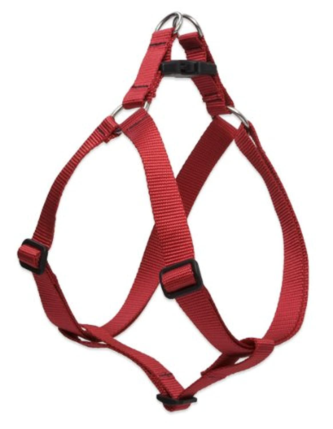 LupinePet Basics 3/4 Red 20-30 Step In Harness for Medium Dogs