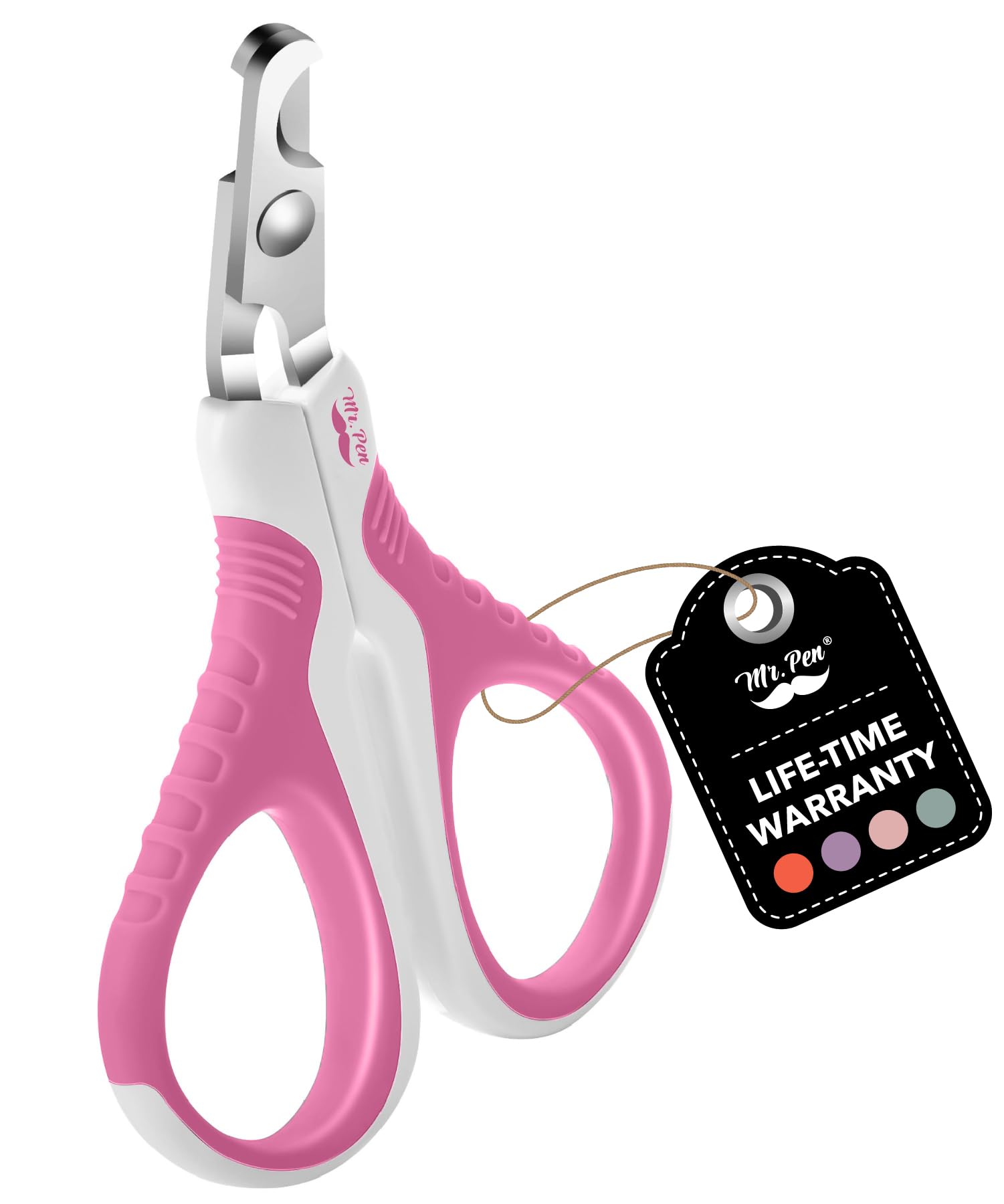 Mr. Pen- Cat Nail Clipper, Pink, Cat Nail Trimmer, Cat Nail Clippers, Cat Claw Clippers, Cat Clippers For Nails, Pet Nail Clippers, Kitten Nail Clipper, Small Dog Nail Clipper, Cat Claw Trimmer