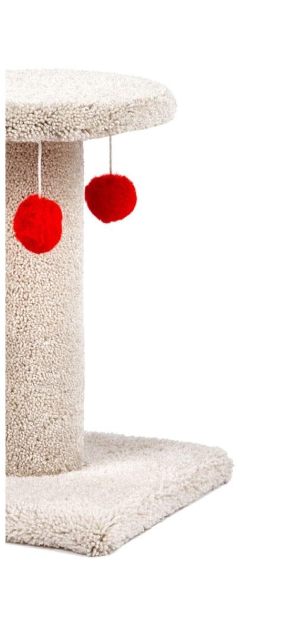 Classy Kitty 17' Spinning Cat Post With Toys