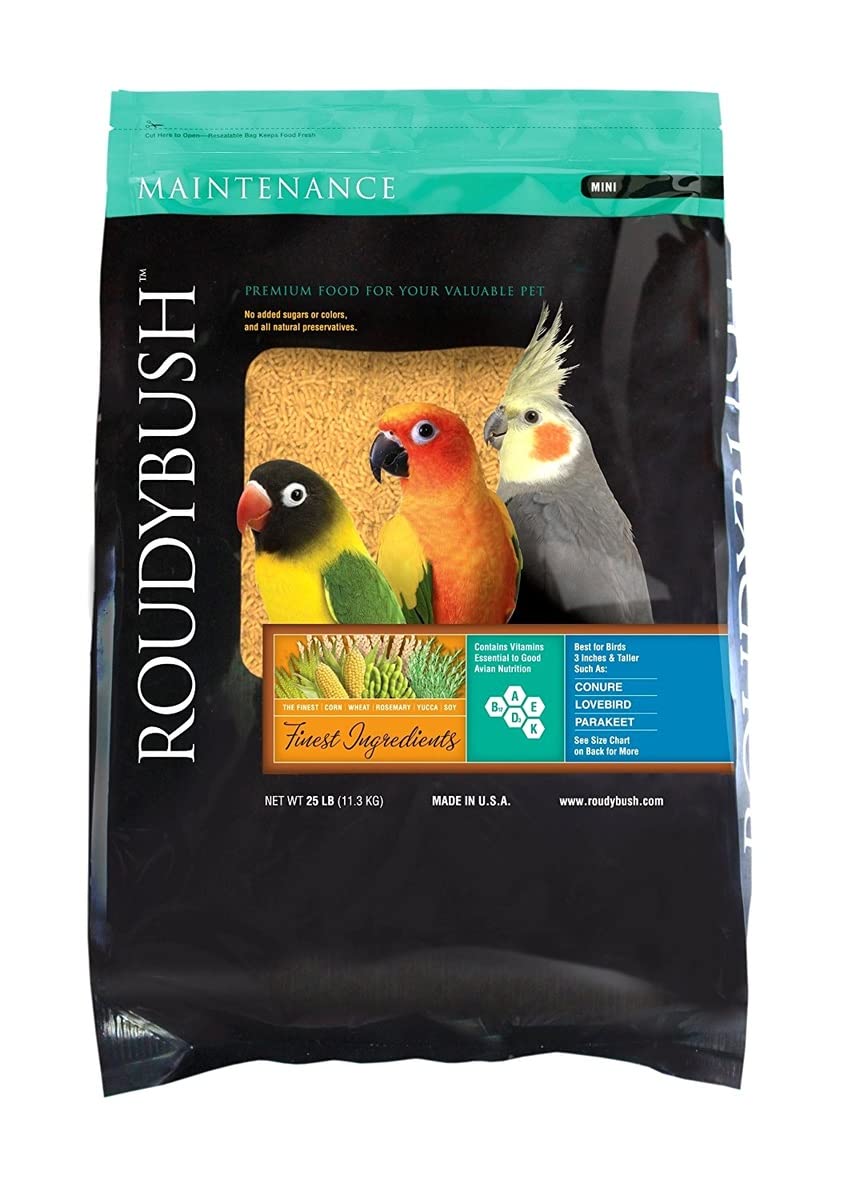 Roudybush Daily Maintenance Bird Food, Mini, 25-Pound (225MIDM)