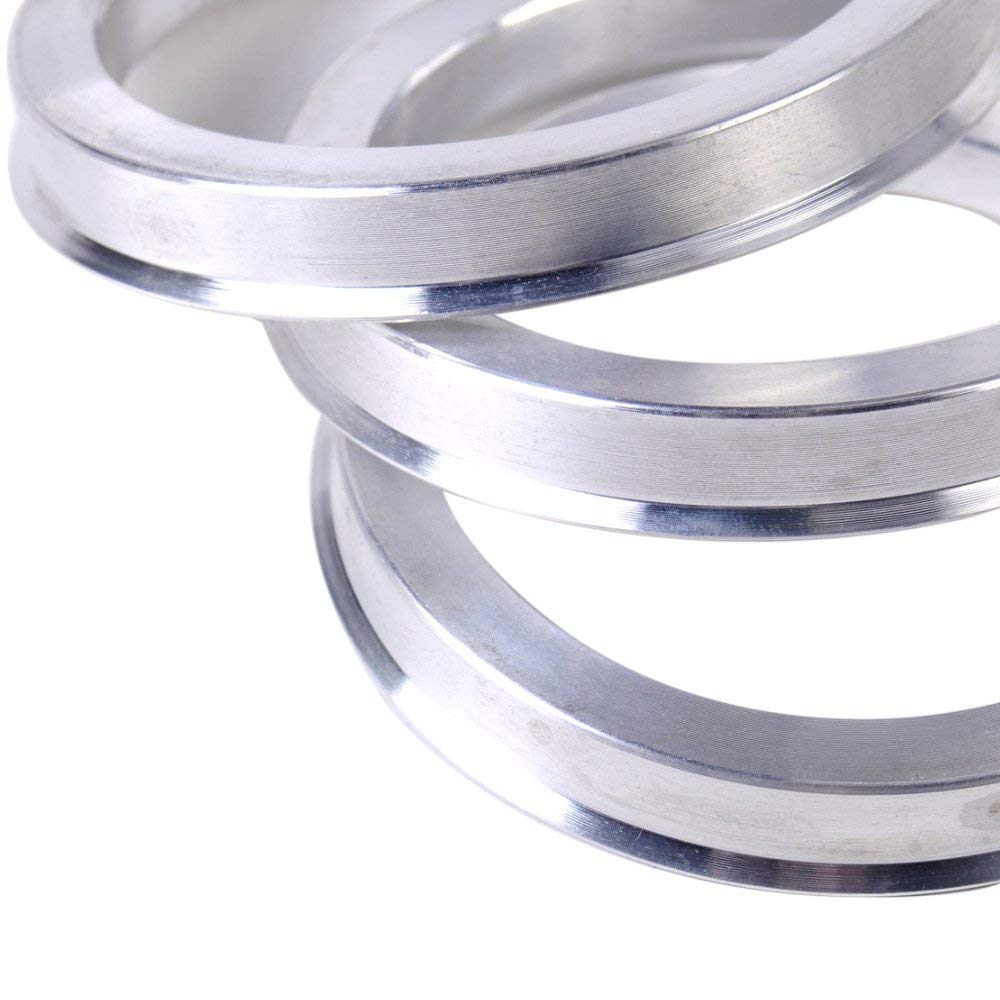 Zhteapr 4Pc Wheel Hub Centric Rings 731 To 571 - Od731Mm Id571Mm - Aluminium Alloy Wheel Hubrings 571 To 731