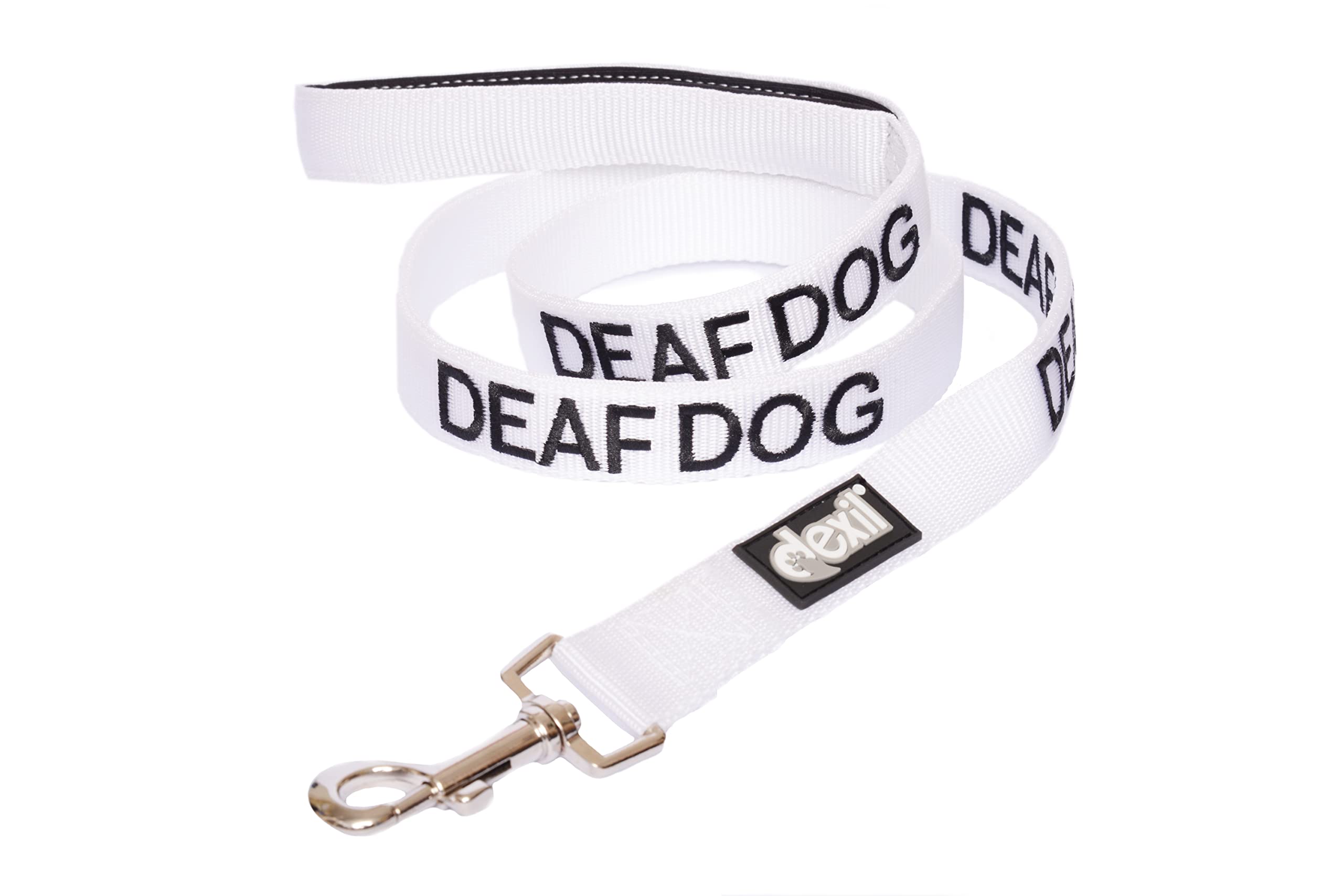 Deaf Dog Dexil Friendly Dog Collars Color Coded Dog Accident Prevention Leash 6Ft/1.8M Prevents Dog Accidents By Letting Others Know Your Dog In Advance Award Winning