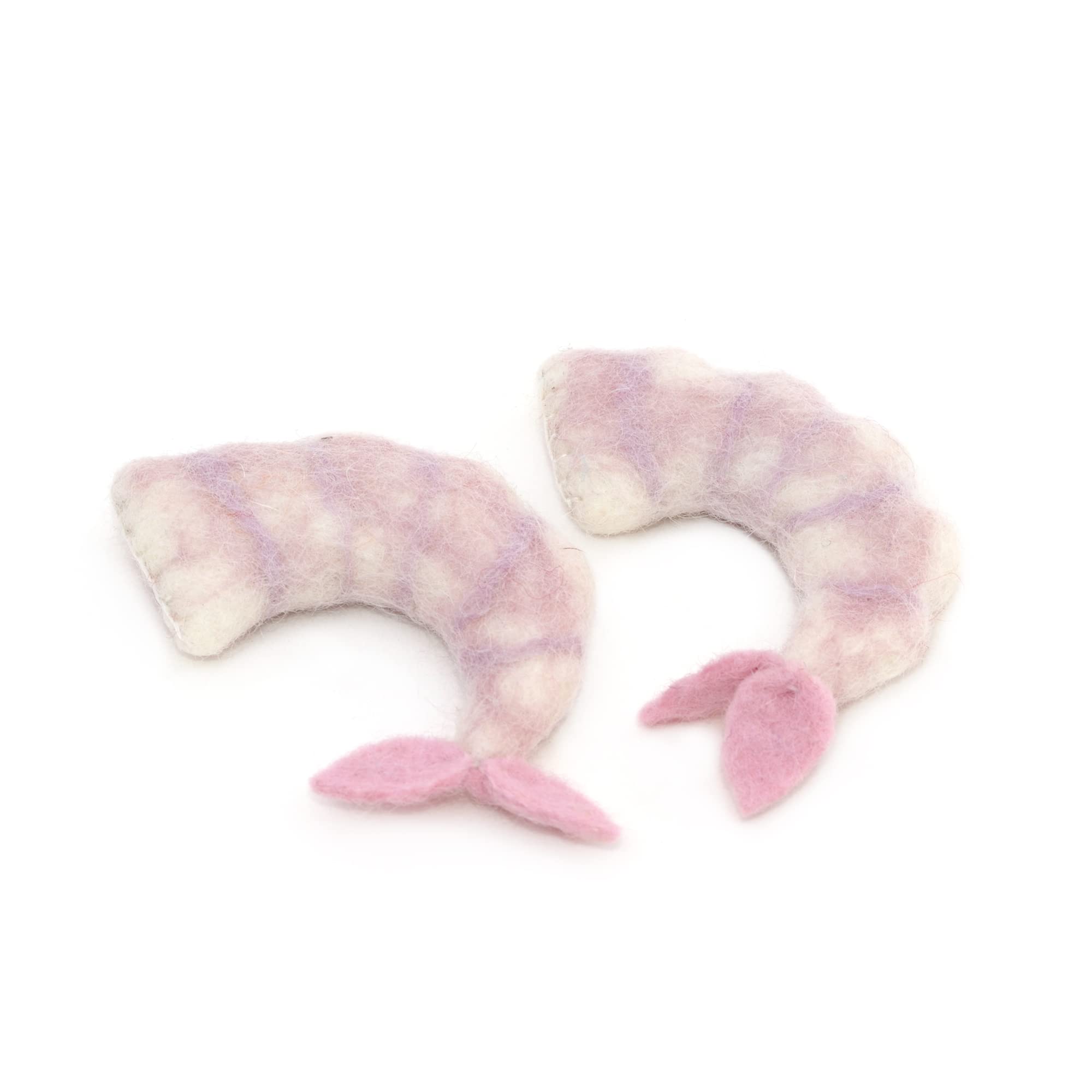 Glaciart One Wool Shrimp Cat Toys With Catnip | Cute Cat Toy For Interaction & Boredom Relief, Encourages Cats To Exercise, Expl