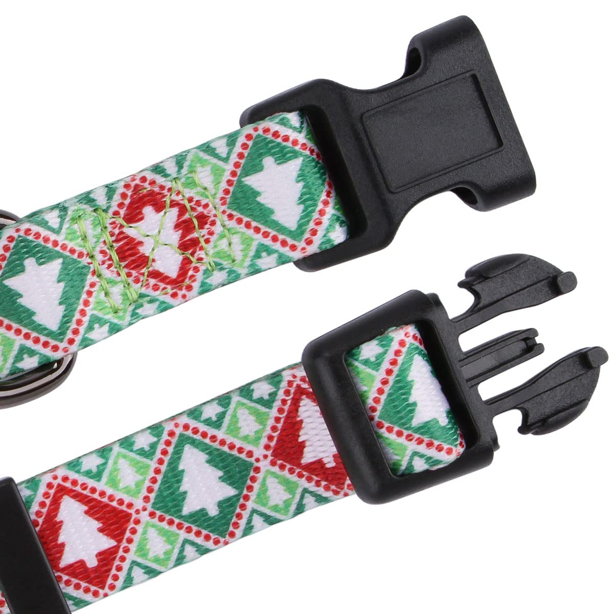 Rhea Rose Christmas Tree Dog Collar For Small Medium Large Dogs 012 Tree S