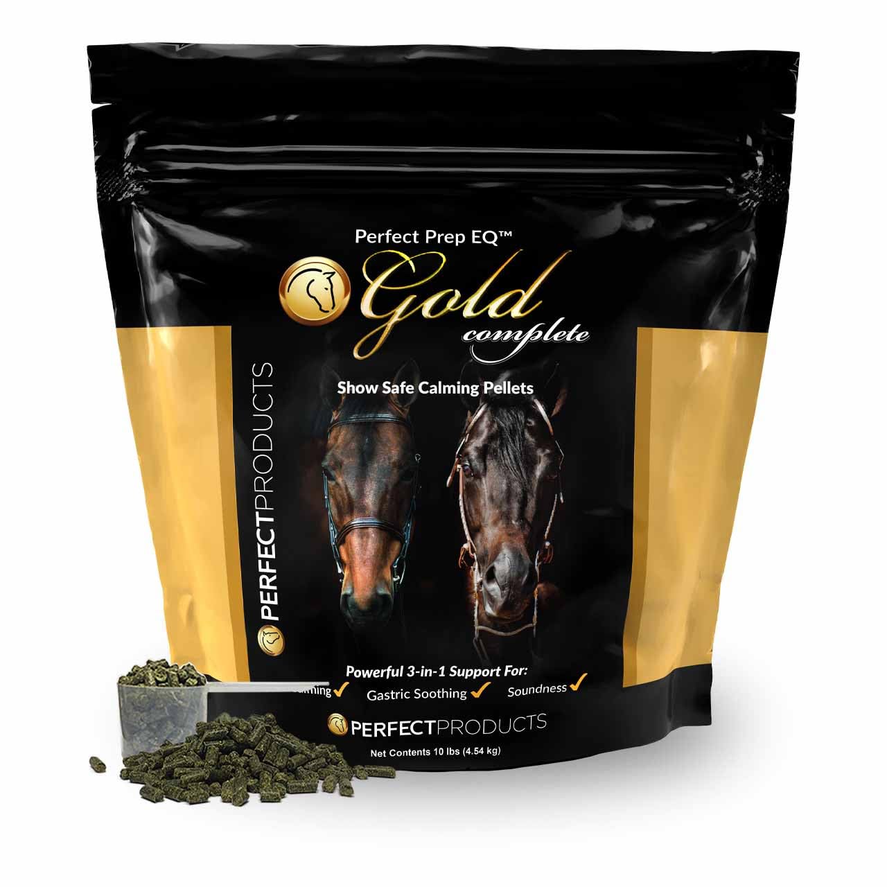 Perfect Prep EQ Gold Complete Calming Pellets (2LB)