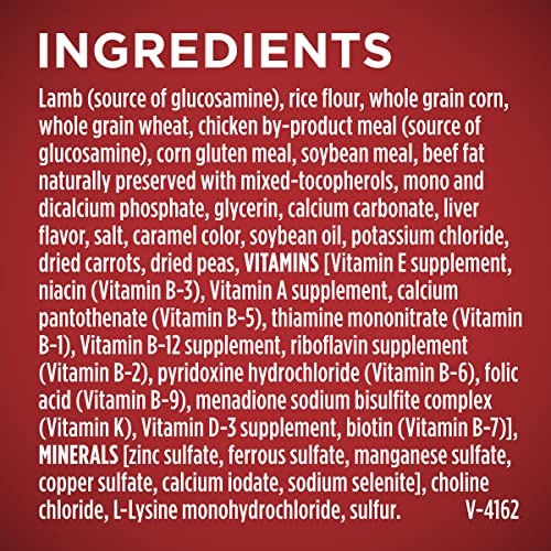 Purina ONE Dry Dog Food Lamb and Rice Formula - 40 lb Bag, High-Quality Nutrition for Dogs