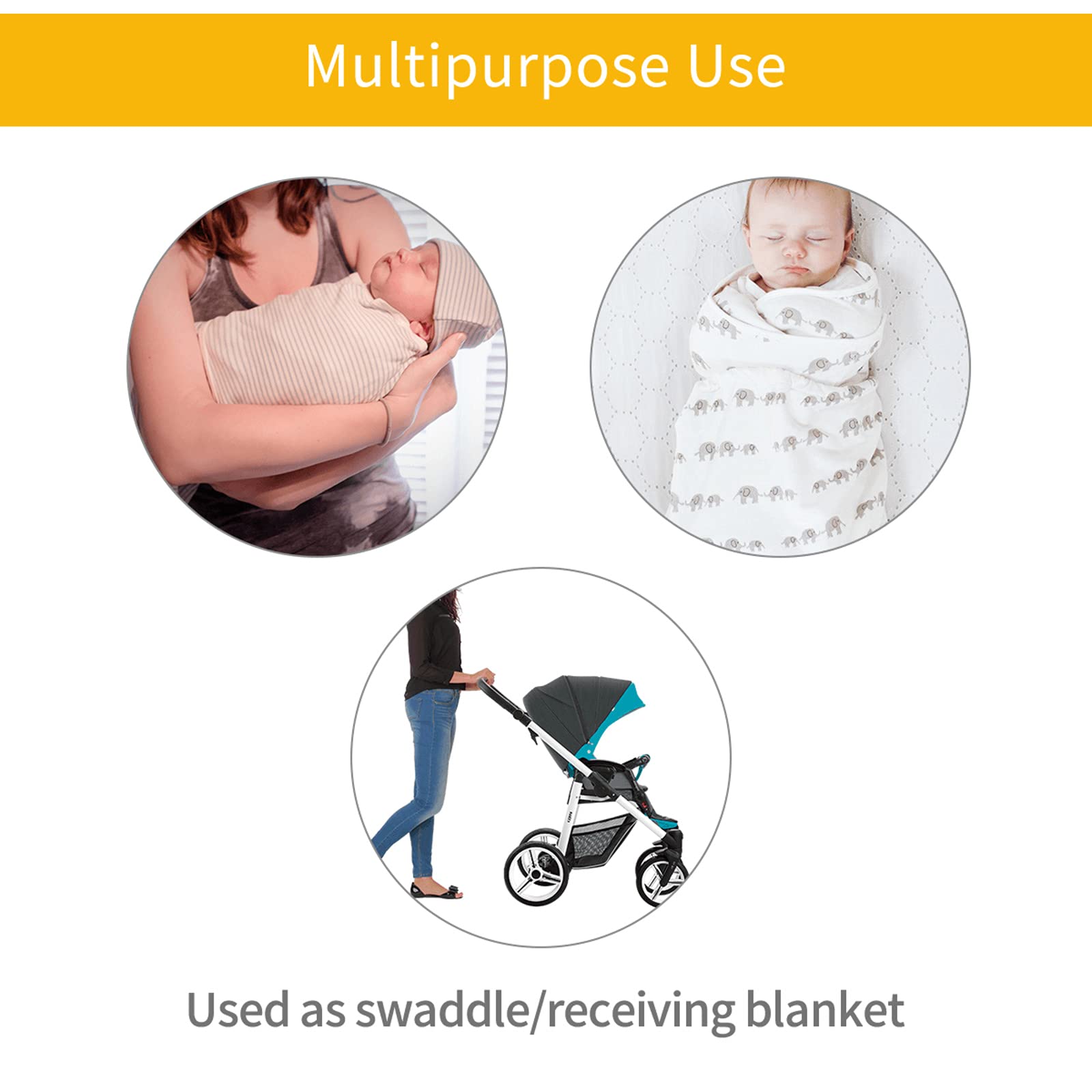 Western Baby Stuff Aztec Navajo Newborn Baby Swaddle Blanket Native American Baby Wrap Sleep Sack Soft Silky With Beanie Hat For