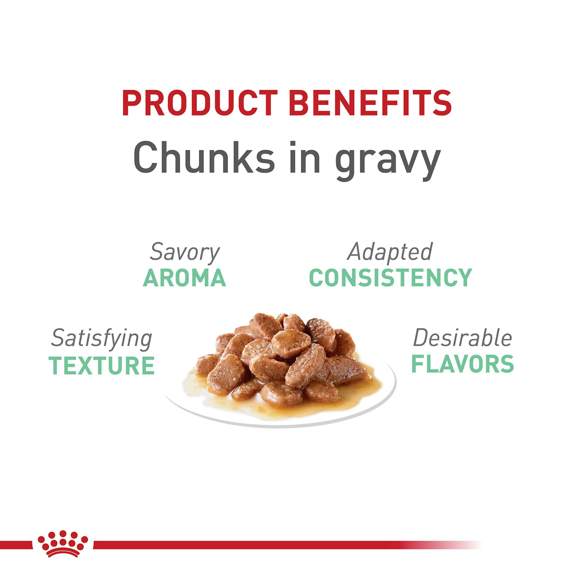 Royal Canin Digestive Care Chunks in Gravy Adult Wet Cat Food, Pouches 3 Oz(Pack of 12), Chicken flavor