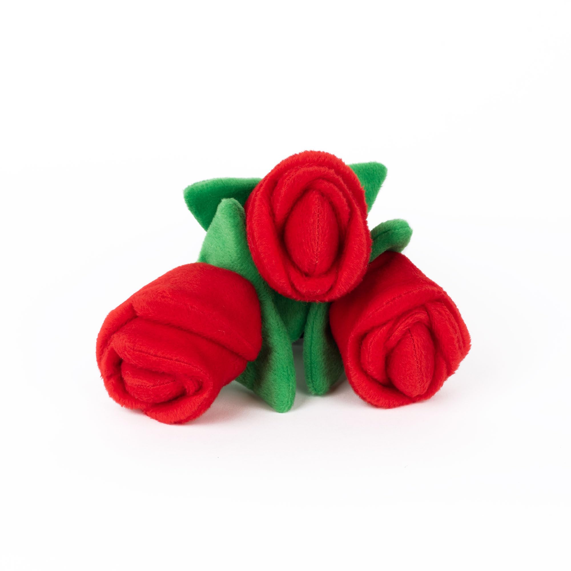Zippypaws Burrow, Valentine'S Day Bouquet Of Red Roses - Interactive Dog Toys For Boredom - Hide And Seek Dog Toys, Colorful Squeaky Dog Toys For Small & Medium Dogs, Plush Dog Puzzles