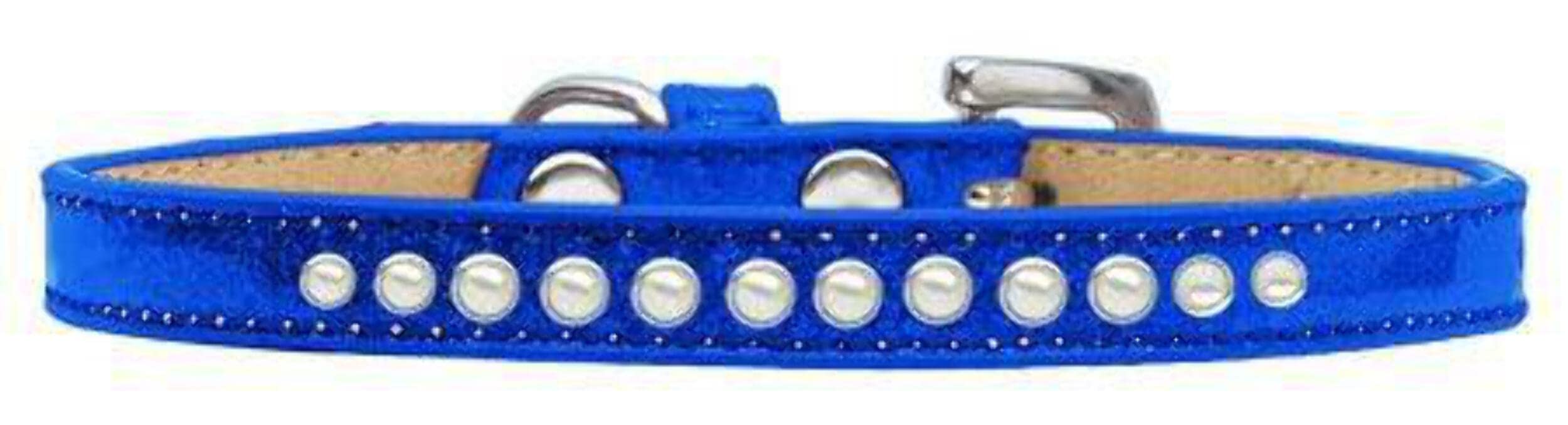 Mirage Pet Products Pearl Orange Puppy Dog Ice Cream Collar, Size 8