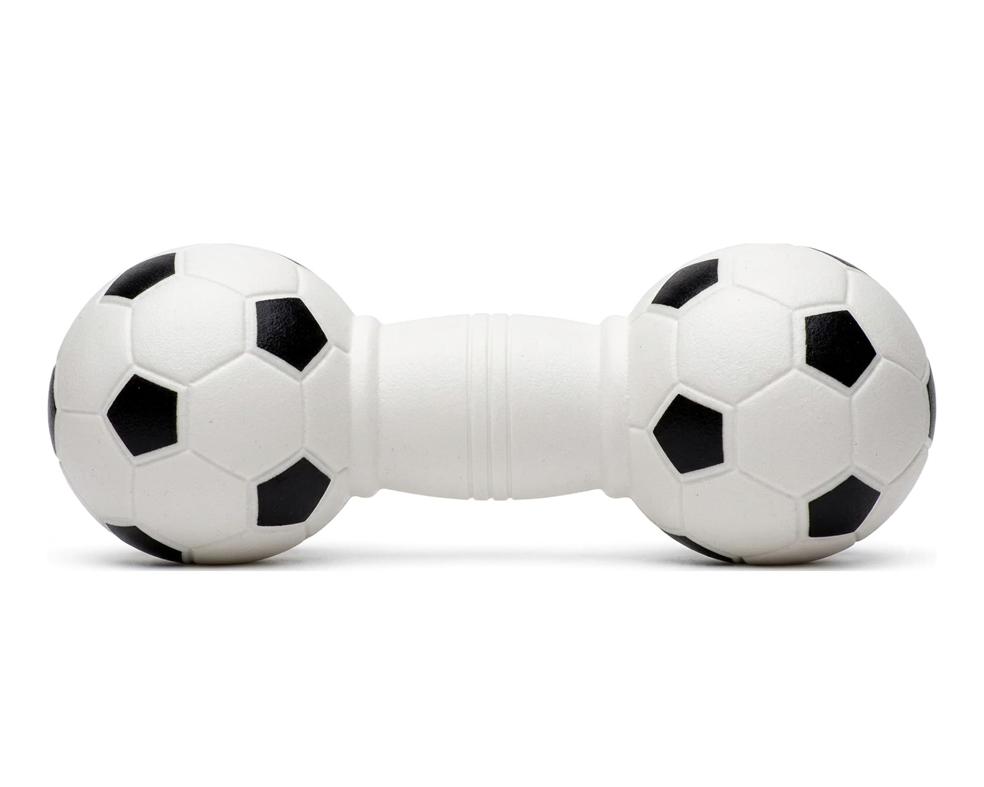 Pet Believe Squeaky Dumbbell Toy For Dogs 15 Cm Durable Rubber Chew Toy | Interactive Sound Toy For Puppies & Adult Dogs | NonT