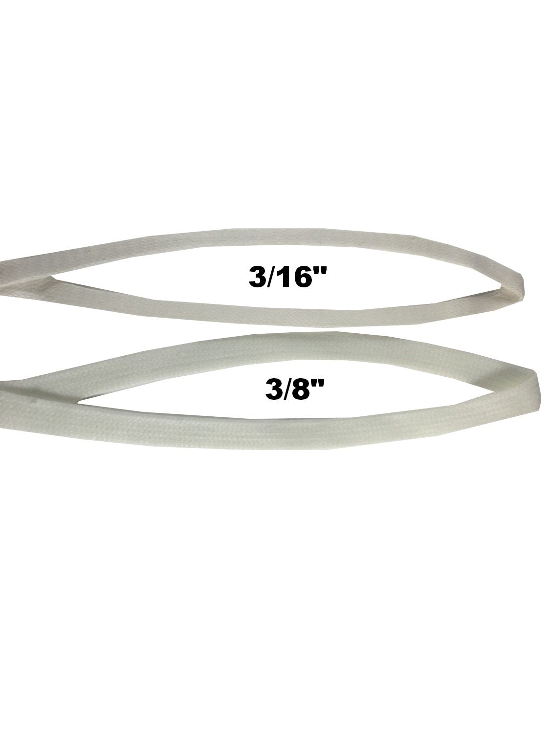 Resco Professional Cordo-Hyde Dog Show Lead, 3/16-Inch Wide X 56-Inch Long, White