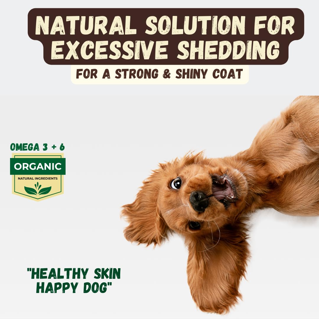 KELEBS Dog Shampoo | Undercoat Control & Dandruff Moisturizing Bar | 3pcs | All Natural, Vegan, Coconut Oil & Shea Butter