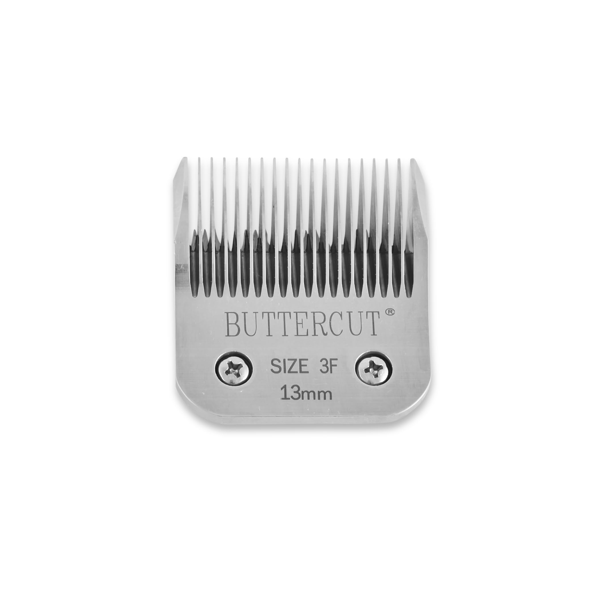 Geib Buttercut Dog Clipper Blades - 8 Pack Set, Stainless Steel, Compatible with Andis A5, Oster A5, Wahl KM10, Silver