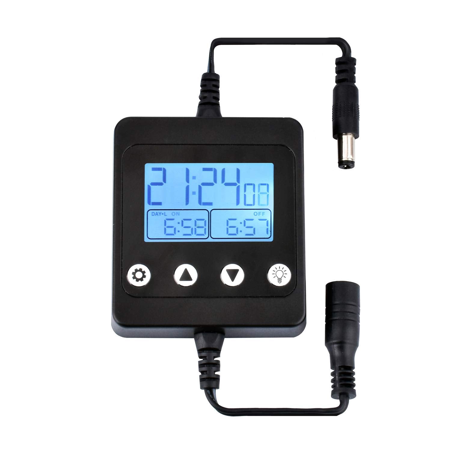 Kzkr Aquarium Light Timer Led Dimmer Lighting Controller Adjustment Universal