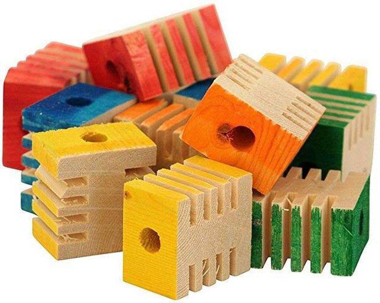 715 Small Parrot Toys 12 Pcs Groovy- 1 X 1.5 X 1.5