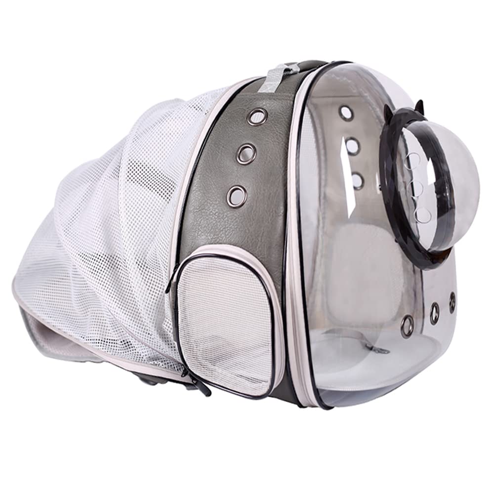 Expandable Cat Carrier Backpack, Backpack For Cats Kitten Small Puppy, Airline Approved Cat Bubble Backpack, Space Capsule Astro