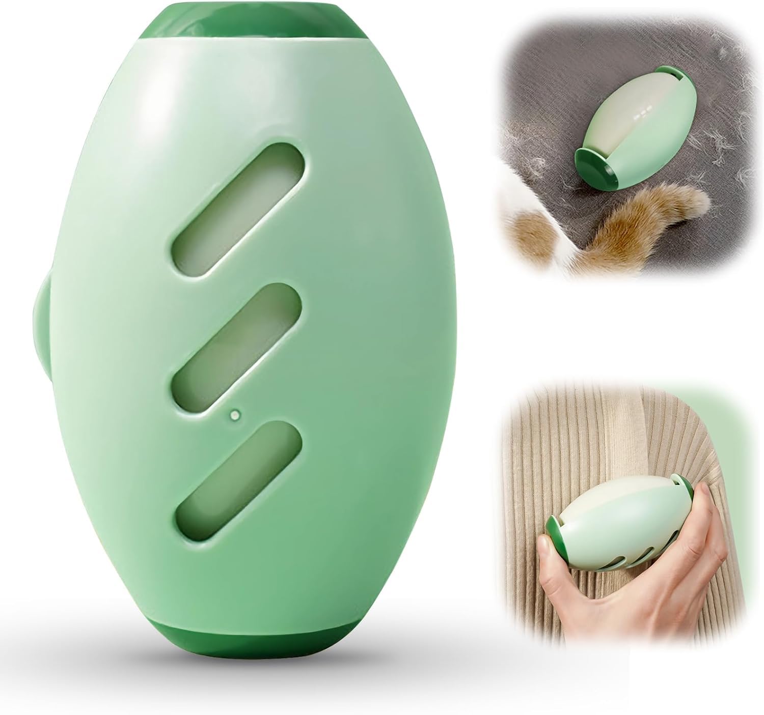 Dasosmi Creation Reusable Lint Roller Ball, Mini Travel Size Lint Roller For Clothes, On The Go Lint Roller Ball, Small Portable