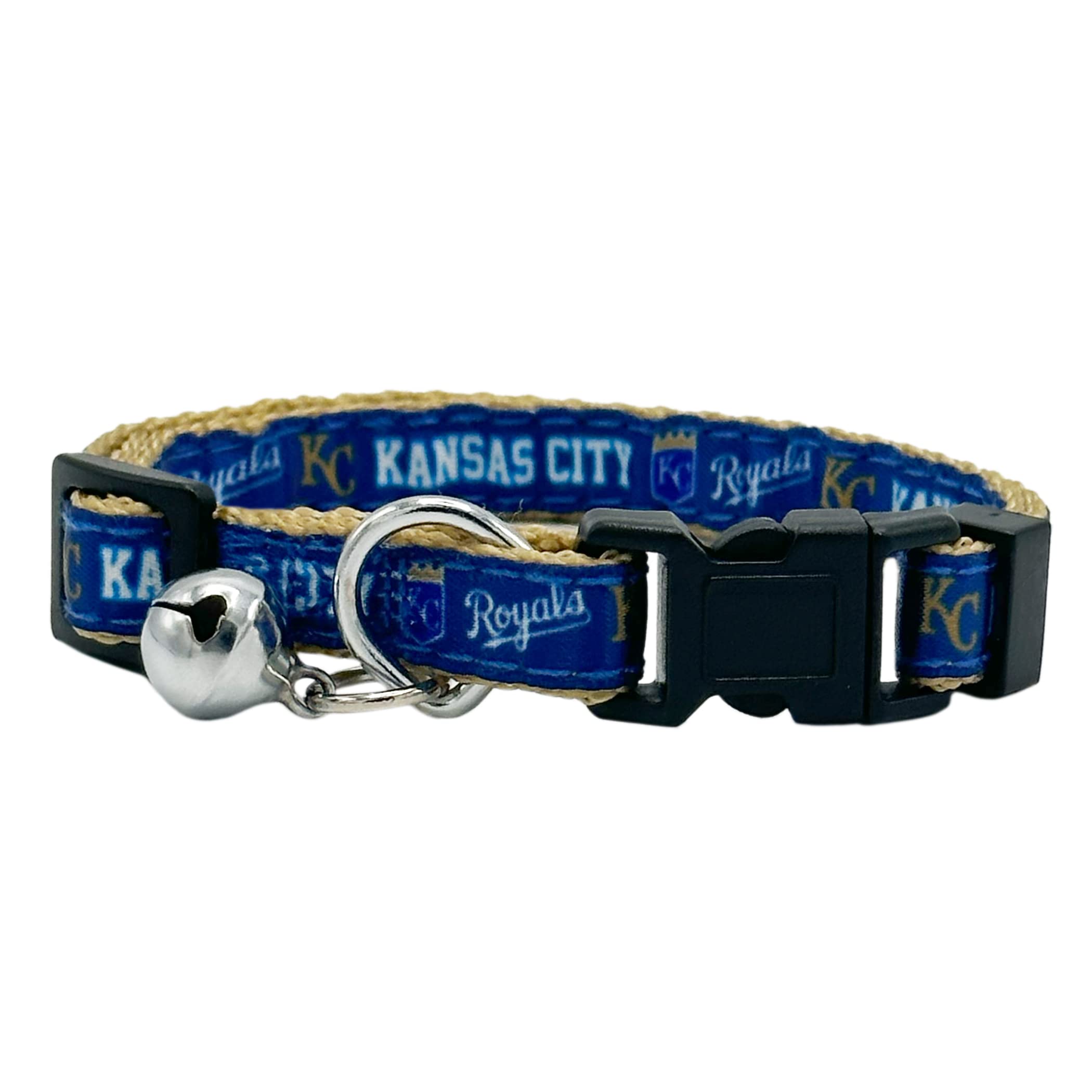 Mlb Cat Collar Kansas City Royals Satin Baseball Team Cat Collar With Bell For Dogs & Cats